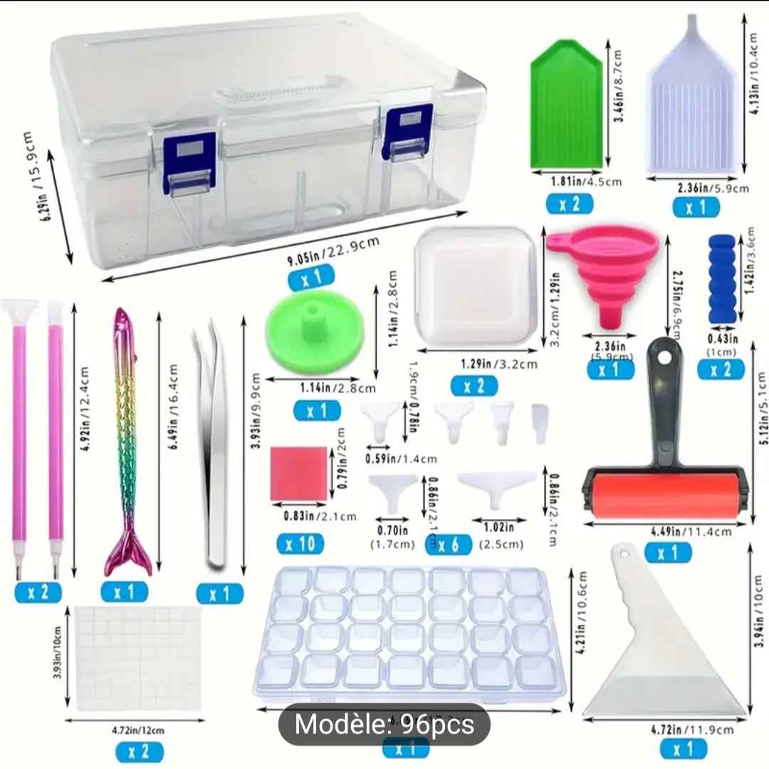 Accessoire Tendance - Élégance pour Diamond painting
