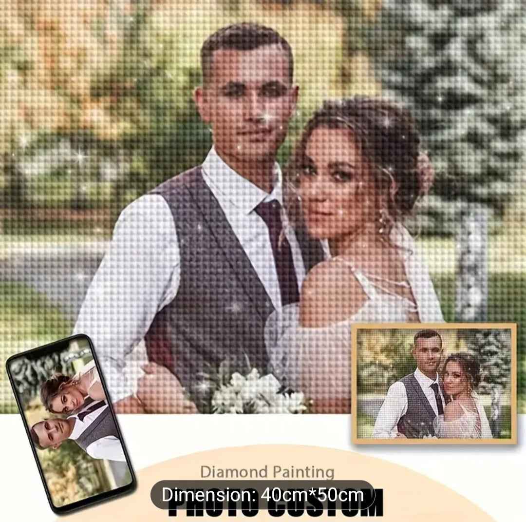 Peinture diamant personnalisée - Créez votre œuvre d'art unique