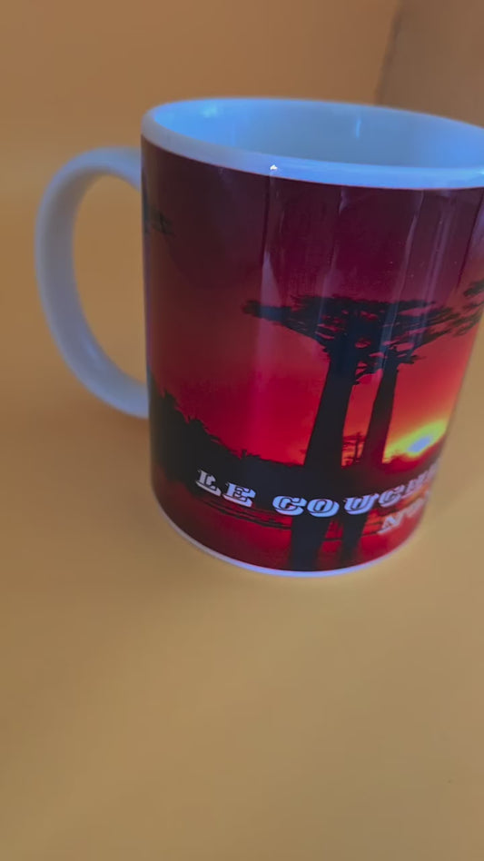 Mug coucher de soleil Nosy Be - Élégance et Évasion pour des moments inoubliables