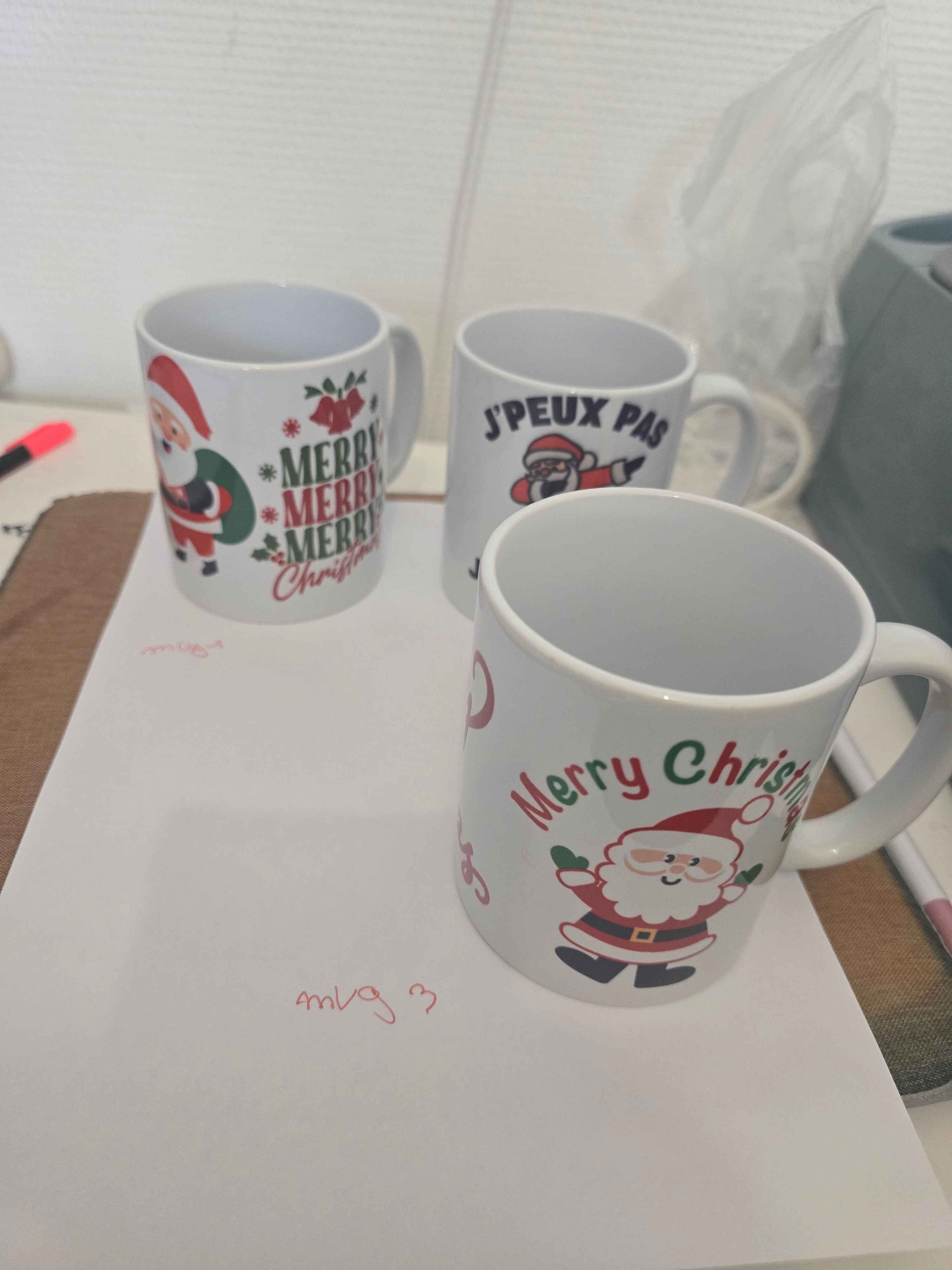 Mug de Noël Festif pour Célébrer les Fêtes