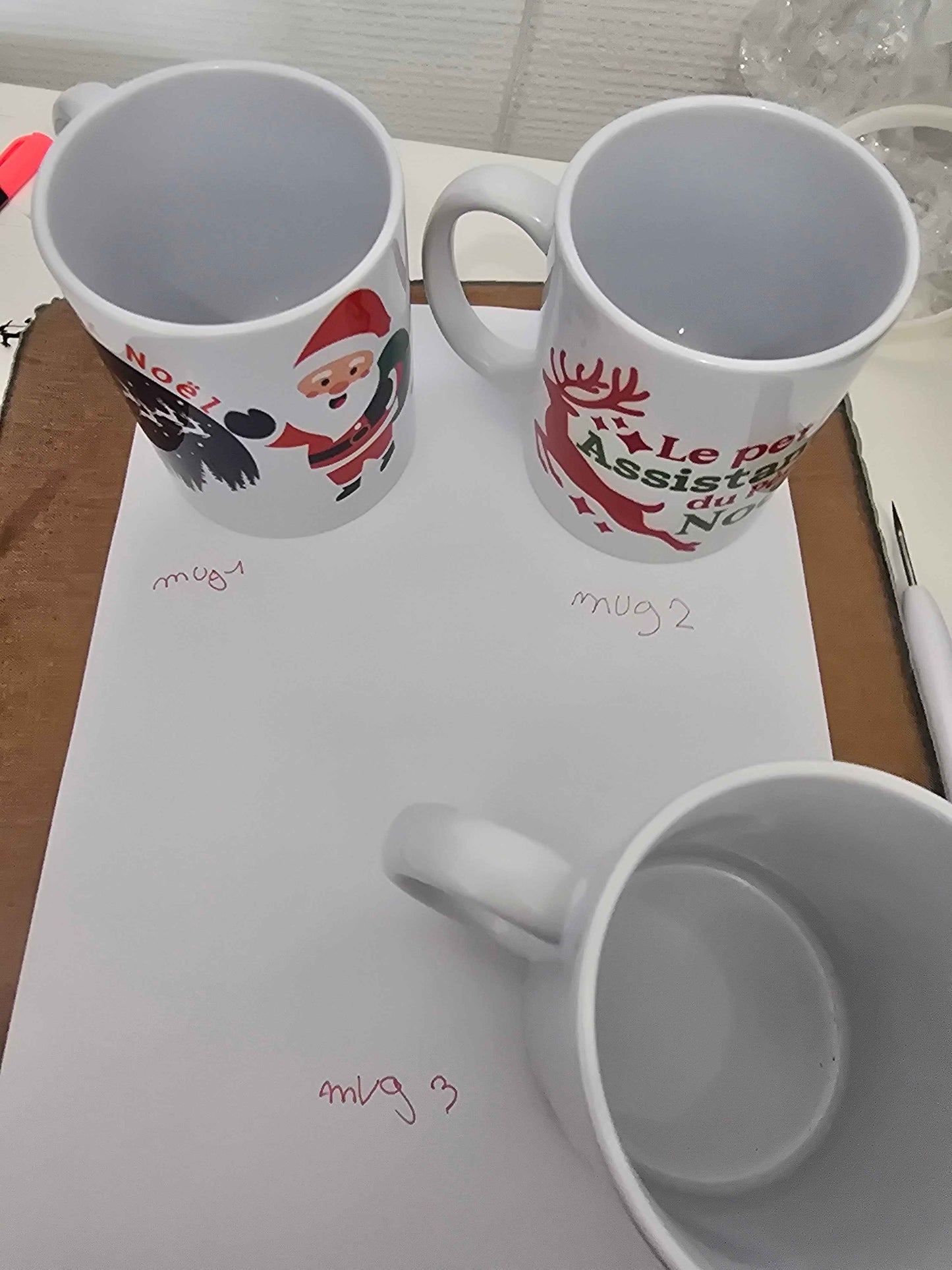 Mug de Noël Festif pour Célébrer les Fêtes