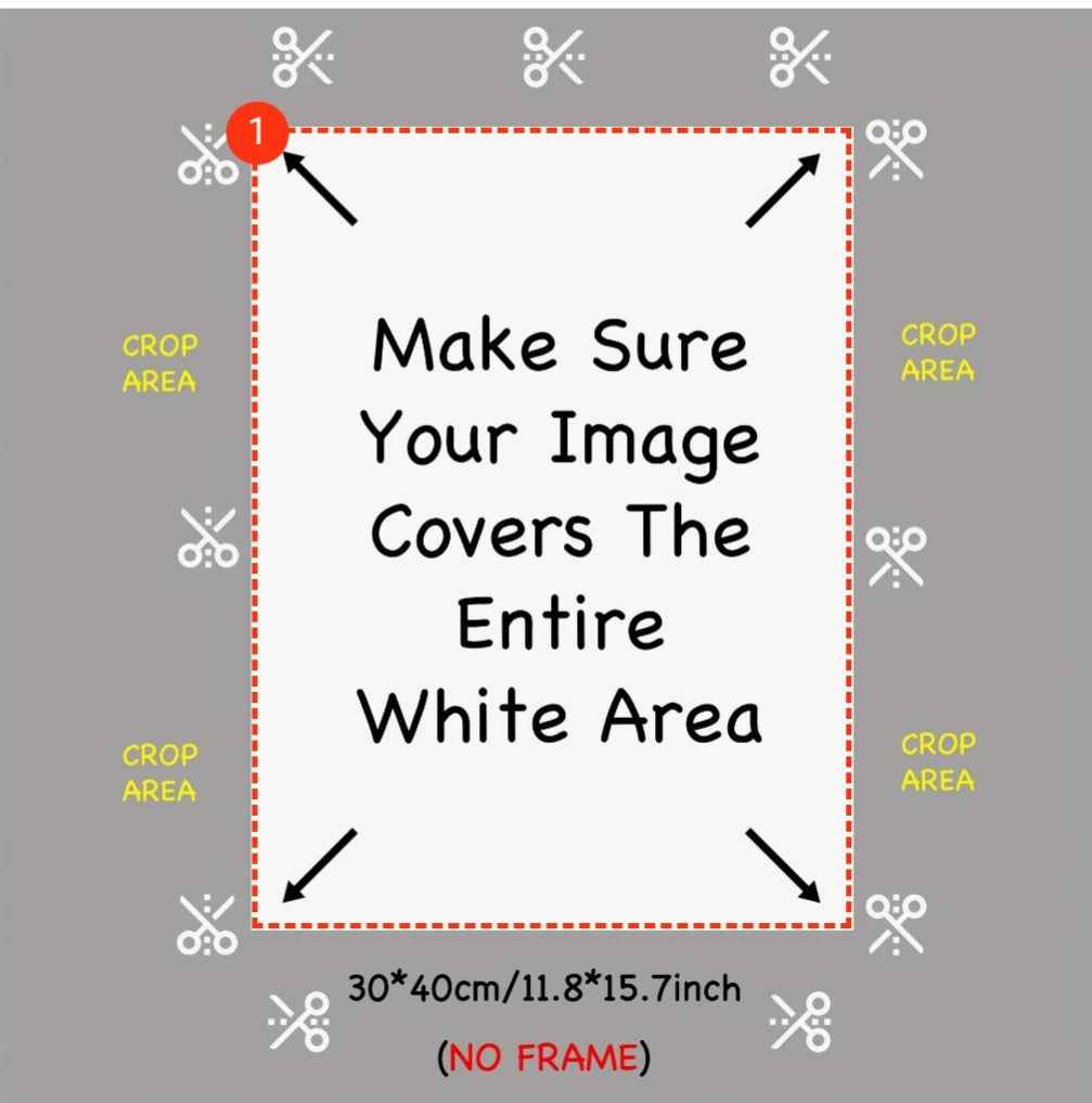 Affiche 30x40 cm - Poster de Décoration Murale Élégante