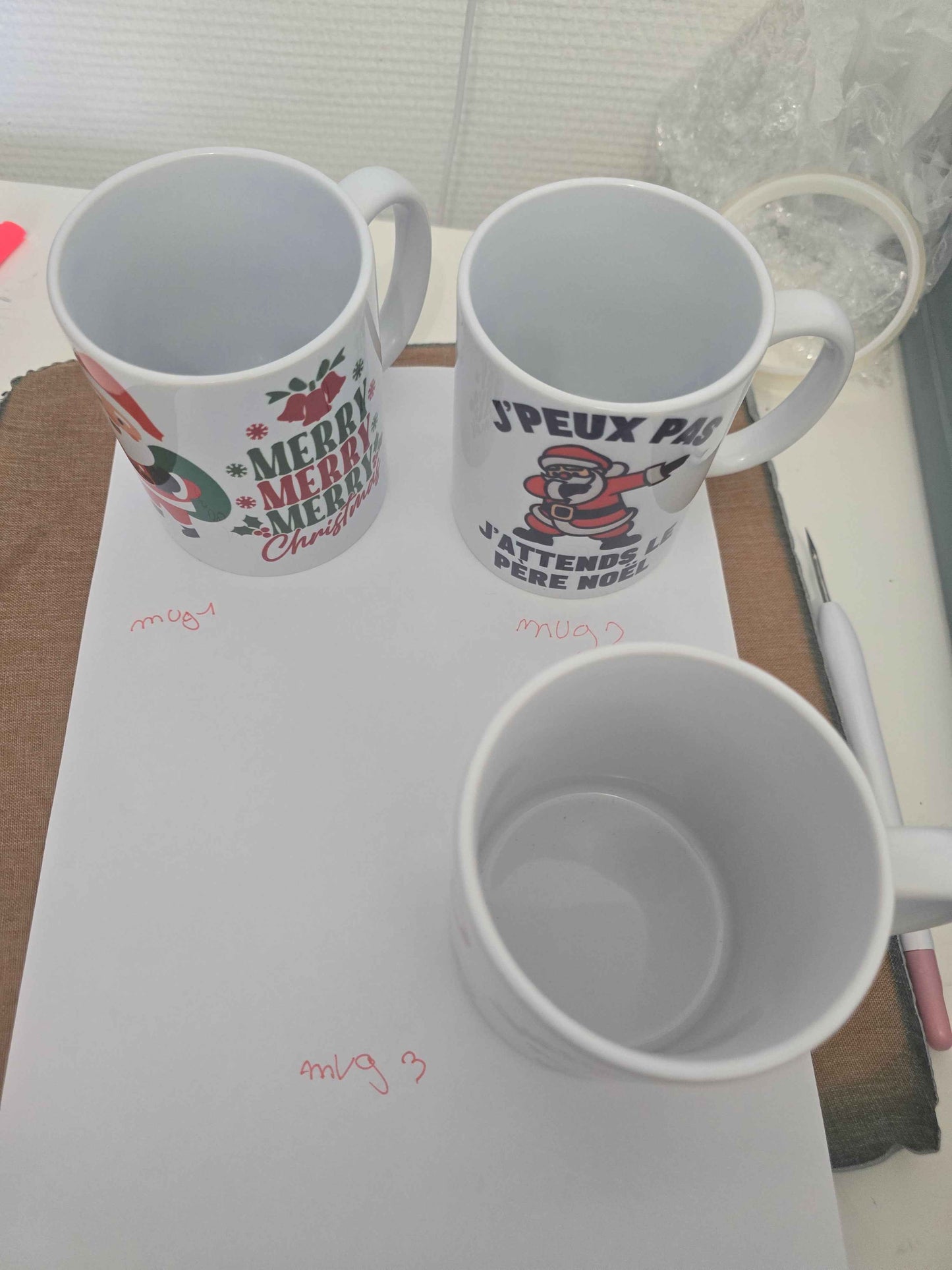 Mug de Noël Festif pour Célébrer les Fêtes