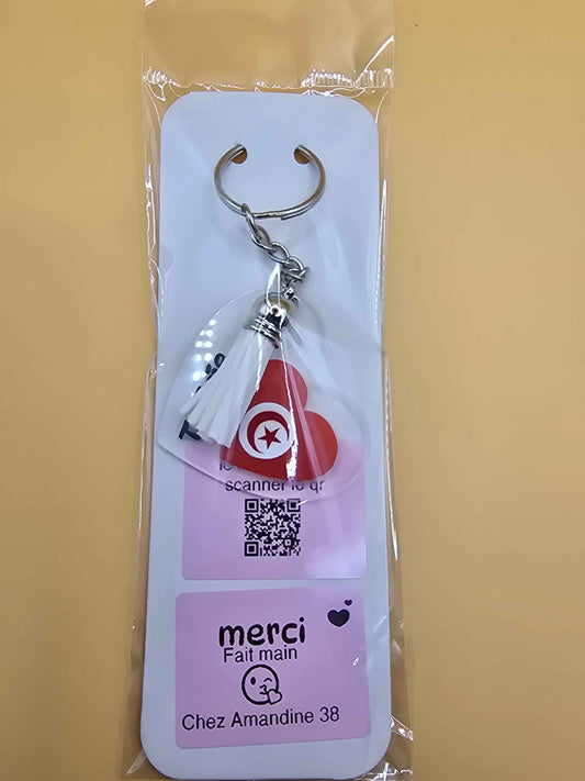 Porte clé Tunisie : Élégance et Authenticité à portée de main