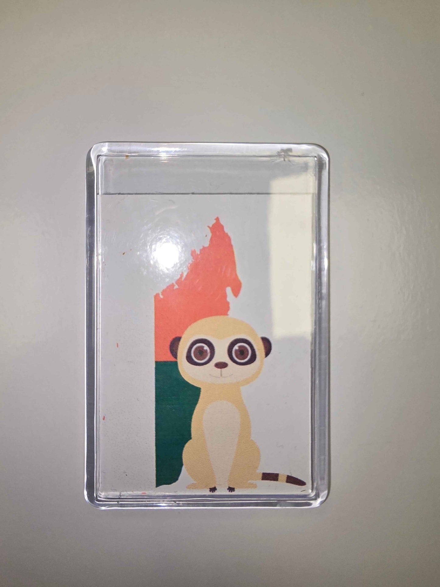 Support photo magnet