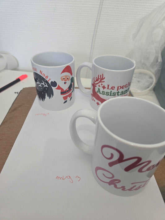 Mug de Noël Festif pour Célébrer les Fêtes
